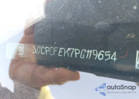 2023 Chevrolet Silverado K1500 Lt Trail Boss z USA, uszkodzony, nr VIN 3GCPDFEK7PG119654